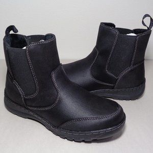 Khombu Size 8 M CHARLOTTE Black Ankle Boots New Women's Shoes